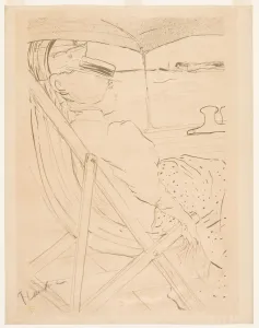 1864 1901 Prints: La Passagere du 54, 1896. Creator: Henri de Toulouse-Lautrec (French, 1864-1901)