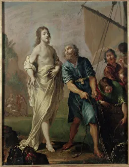 Claude Vignon I Prints: La Pêche miraculeuse ou la Vocation de saint Pierre