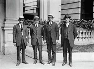 L.A. Peredo of Mexico, Jose Vasconcelos; Jose Urquide; Rafael Zubiran; Peredo, 1914. Creator: Harris & Ewing. L.A. Peredo of Mexico, Jose Vasconcelos; Jose Urquide; Rafael Zubiran; Peredo, 1914. Creator: Harris & Ewing