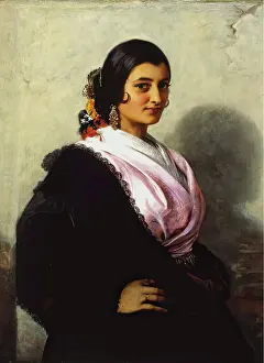 Neighbourhood Prints: La Perla de Triana, 1852. Creator: John Phillip