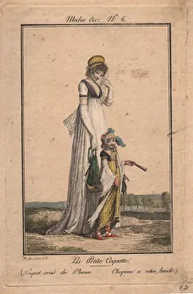 Debucourt Prints: La Petite Coquette, 1800
