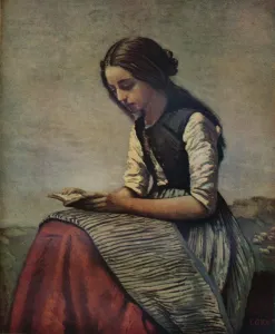 Studio Volume 119 Prints: La petite Liseuse ou Jeune bergere assise et lisant
