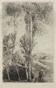 La Petite Mare, 1908. Creator: Auguste Louis Lepere (French, 1849-1918)