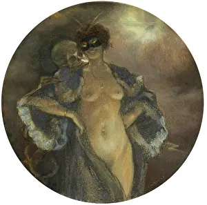 La Phalene (The Moth), 1915. Creator: De Boever, Jan Frans (1872-1949)