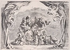 La Pieta, from L Illustration, August 29, 1863. August 29, 1863