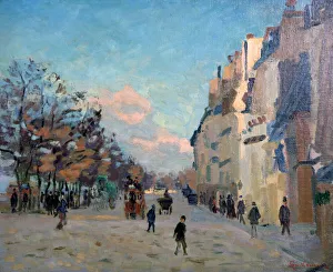 La Place Valhubert, Paris, c1860-1927. Artist: Armand Guillaumin La Place Valhubert, Paris, c1860-1927. Artist: Armand Guillaumin