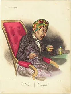 La Potion, 1836. Creator: Honore Daumier
