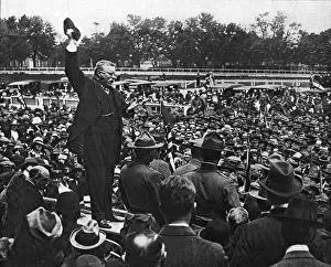 Roosevelt Teddy Prints: La Preparation a la Guerre aux Etats-Unis; Les paroles d'un grand Americain: prononcant