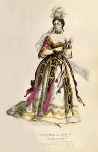 Edmond Aime Florentin Gallery: La Princesse d Elide, 1868. Creator: Unknown