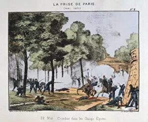 Avenue Des Champs Elysees Gallery: La Prise de Paris, 22 May 1871