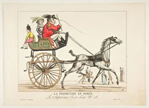 Metropolitan Mus Prints: La Promenade en Bokei;Le Supreme Bon-Ton No. 26, 1816