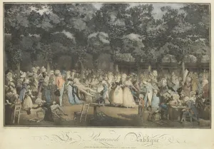 Evening Society Prints: La promenade publique, 1792. Creator: Debucourt, Philibert-Louis (1755-1832)