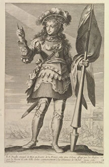 Joan Of Collection: La Pucelle d Orleans, 1647. Creators: Gilles Rousselet, Abraham Bosse