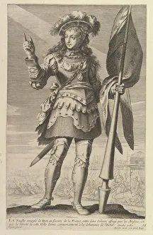 La Pucelle d Orleans, 1647. Creators: Gilles Rousselet, Abraham Bosse