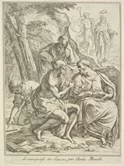 Carlo Maratti Gallery: La recompense des Sciences, 1640-1713. Creator: Unknown