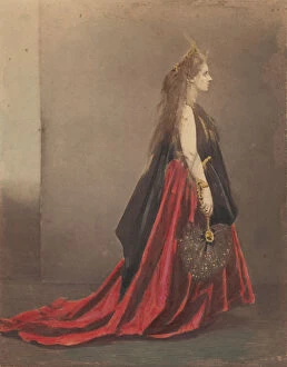 Castiglione Virginia Oldoini Verasis Di Collection: La Reine d Etrurie, 1863-67. 1863-67. Creator: Pierre-Louis Pierson