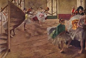 George Newnes Ltd Gallery: La Repetition, c1874 (1935). Artist: Edgar Degas