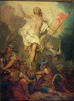 Ascension Prints: La résurrection du Christ, c1730. Creator: Nicolas Bertin