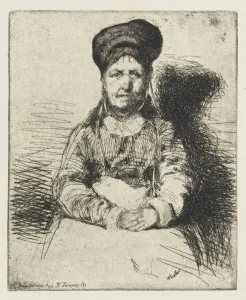 La Retameuse, 1858. Creator: James Abbott McNeill Whistler
