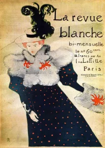 La Revue Blanche Prints: La Revue Blanche, c19th century. Artist: Henri de Toulouse-Lautrec