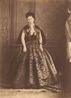 Countess Of Gallery: La robe de moire, 1860s. Creator: Pierre-Louis Pierson