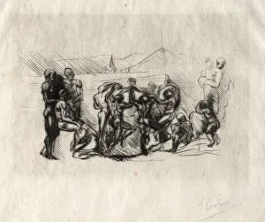 La Ronde, 1883?. Creator: Auguste Rodin (French, 1840-1917)