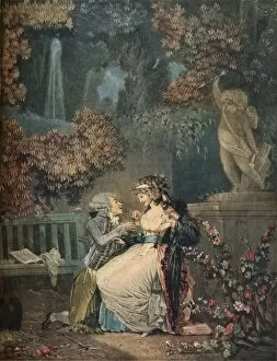 Philibert Louis Debucourt Gallery: La Rose, 1788, (1916). Artist: Philibert Louis Debucourt