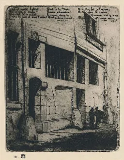 La Rue Des Mauvais Garcons (3rd State, 5 x 3 7/8 Inches), 1854, (1927) La Rue Des Mauvais Garcons (3rd State, 5 x 3 7/8 Inches), 1854, (1927)