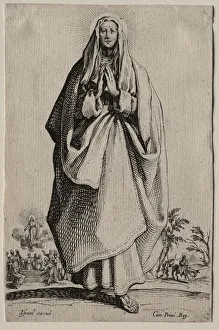 La Sainte Vierge. Creator: Jacques Callot (French, 1592-1635)