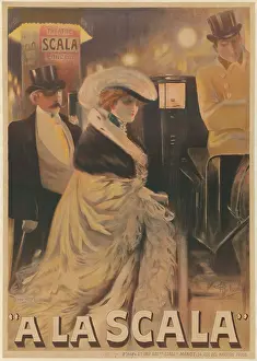 Stylish Prints: A la Scala, 1903. Creator: Guillaume, Albert (1873-1942)