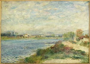 Pierre Auguste 1841 1919 Prints: La Seine à Argenteuil, 1873. Creator: Renoir, Pierre Auguste (1841-1919)