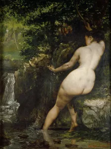 Courbet Prints: La source, 1868