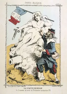 Besieged Prints: La Statue de Neige, 1870-1871