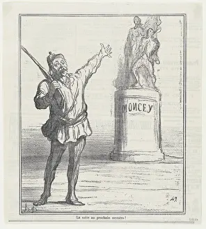 Amde Prints: La suite au prochain numero!, 1870. Creator: Honore Daumier