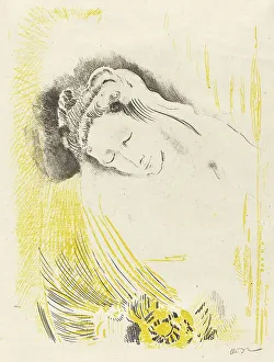 La Sulamite (The Shulamite), 1897. Creator: Odilon Redon