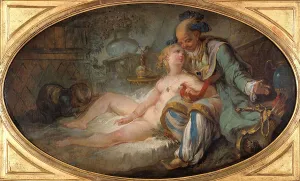 Sultana Prints: La Sultane, 18th century. Creator: Jean Baptiste Le Prince