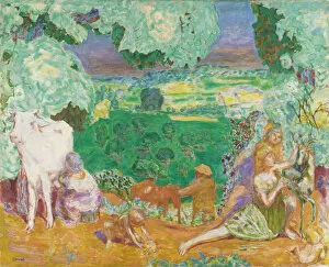 South France Gallery: La Symphonie pastorale (Landscape), 1916-1920. Artist: Bonnard, Pierre (1867-1947)