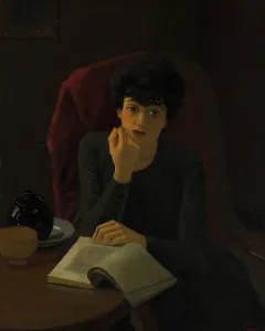 Derain Prints: La tasse de the, ca 1935. Creator: Andre Derain
