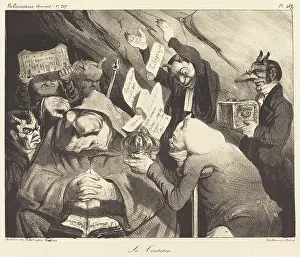 Wealthy Prints: La Tentation, parodie d'une toile de Teniers