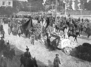 Assassinated Prints: La terreur Rouge; Pompes boicheviques; funerailles du terroriste Ouritzky a Petrograd