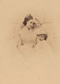 Virginia Prints: La tete renversee, 1860s. Creator: Pierre-Louis Pierson