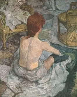 Demi Monde Gallery: La Toilette, 1889, (1952). Creator: Henri de Toulouse-Lautrec
