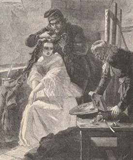 Charlotte Collection: La Toilette des Morts, from 'Illustrated London News', July 25, 1863