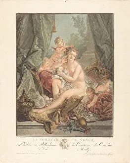 Boucher Fran And Xe7 Prints: La toilette de Venus, 1783. Creator: Jean Francois Janinet