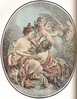 Huet Prints: La Toilette de Venus, 1907. Artist: Jean Baptiste Marie Huet