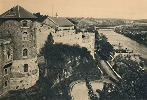 Belgium Gallery: La Tour de la Citadelle et Panorama de la Meuse, c1900