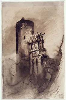 Hugo Prints: La Tourgue en 1835