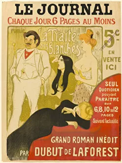 French Text Gallery: La Traite des Blanches, 1899. Creator: Theophile Alexandre Steinlen