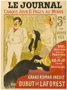 Prostitution Prints: La Traite des Blanches, 1899. Creator: Theophile Alexandre Steinlen