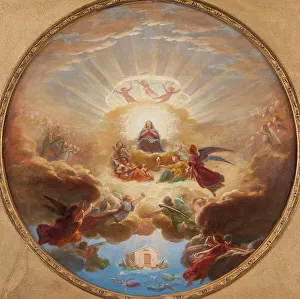 Sanc Grael Prints: La Translation de la Sainte Maison par les anges
